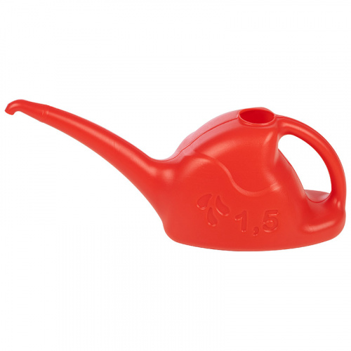 Лейка 1,5л. без рассеивателя (с длинным носиком, для прикорневого и нижнего полива) (1/20) (171206) фото 3 Лейка 1,5л. без рассеивателя (с длинным носиком, для прикорневого и нижнего полива) (1/20) (171206) фото 3