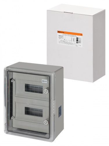 Бокс ЩРН-П-24 модуля, прозр. крышка, ABS, IP65, от -45 до +75 °С, навесной, (300х400х170) TDM (1/1) (SQ0933-0216) Бокс ЩРН-П-24 модуля, прозр. крышка, ABS, IP65, от -45 до +75 °С, навесной, (300х400х170) TDM (1/1) (SQ0933-0216)