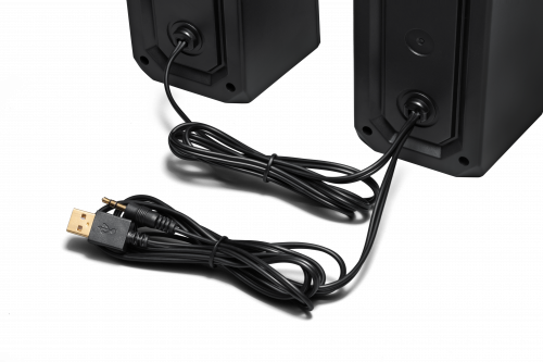 Акустическая 2.0 система REDRAGON Stentor черный, 6 Вт, USB (1/20) (77600) фото 9