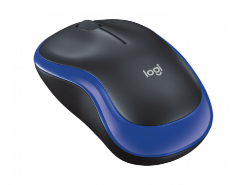 Беспроводная мышь LOGITECH M185 (1000dpi) USB1.1 (2but) (910-002632), синий (1/10) фото 2