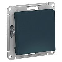 Механизм выключателя 1-кл. С/У ATLASDESIGN 10А IP20 (сх. 1) 10AX механизм изумруд Systeme Electric ATN000811 (1/5/20)