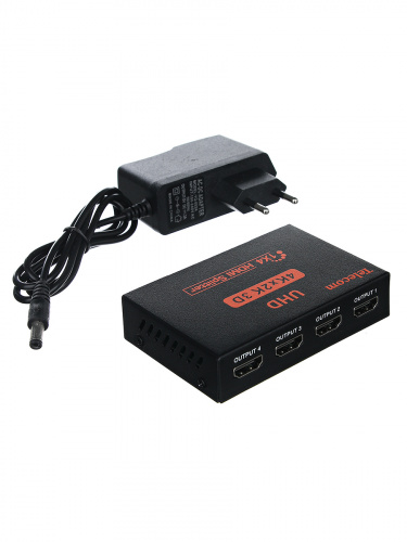 Разветвитель HDMI 1=>4 4k@30 HZ Telecom <TTS7005> (1/50) фото 2