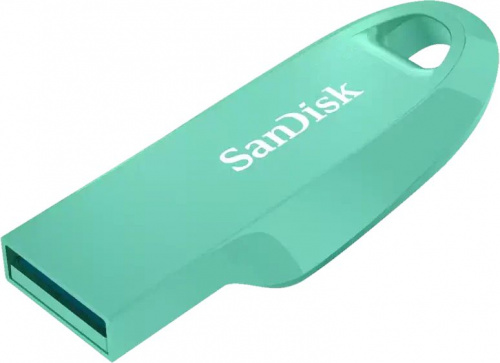 Флеш-накопитель USB 3.2  256GB  SanDisk  Ultra Curve  зелёный (SDCZ550-256G-G46G)