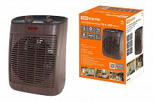 Тепловентилятор ТВ-4, "ЭКО", 2000 Вт, регул. мощн. (1200/2000 Вт), термостат, венге, TDM (1/6) (SQ2520-1307)