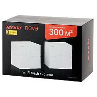 Mesh-комплект TENDA nova  MW6-2, AC1200, 2-х роутеров, 2 x 10/100/1000Mbps RJ45 ports, белый (1/12) (nova MW6-2)