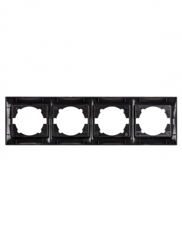 Рамка 4-х постовая горизонтальная шоколад , с/у, "Лама" (12/144) TDM (SQ1815-0532) фото 3 Рамка 4-х постовая горизонтальная шоколад , с/у, "Лама" (12/144) TDM (SQ1815-0532) фото 3