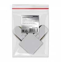Коннектор SMARTBUY SB-Угловой Белый (1/100) (SBL-90-White)