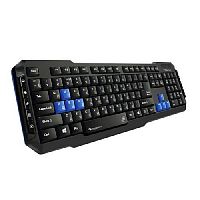 я  | Клавиатура QUMO Desert Eagle GK-001, USB, чёрная, игровая, 110 кнопок (18877)