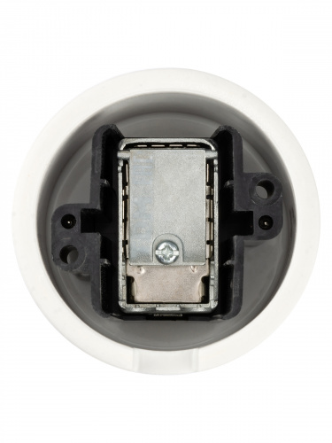 Розетка TDM TV оконечная белая «Болонь» (1/72) (SQ1820-0053) фото 3