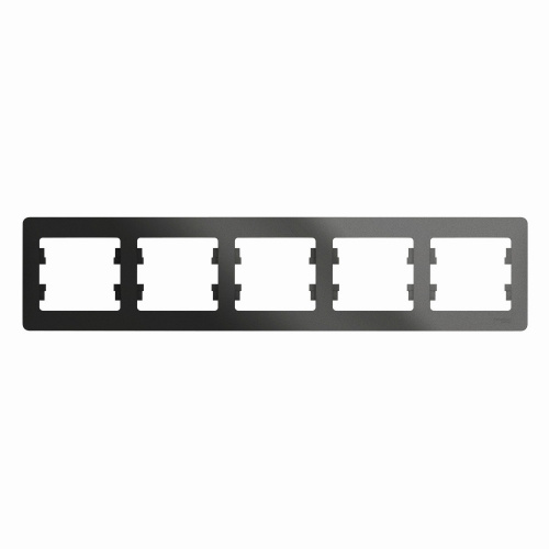 Рамка 5-м GLOSSA горизонт. антрацит Systeme Electric GSL000705 (1/5/20) Рамка 5-м GLOSSA горизонт. антрацит Systeme Electric GSL000705 (1/5/20)