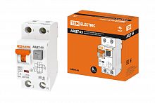 Дифференциальный автомат TDM АВДТ 63 2Р(1Р+N) C6 30мА 6кА тип А  (1/1/60) (SQ0202-0100)