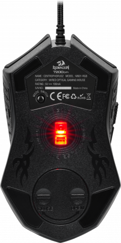 Мышь проводная REDRAGON Centrophorus 2 RGB, черный (1/40) (77942) фото 9 Мышь проводная REDRAGON Centrophorus 2 RGB, черный (1/40) (77942) фото 9