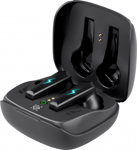 Наушники внутриканальные DEFENDER CyberDots 280 черный, игровые TWS, Bluetooth (1/100) (63280) фото 2