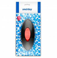 Выключатель SMARTBUY проходной черный/красный 6А 250В (SBE-06-S05-br) (1/80/800)