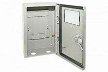 Корпус металлический ЩУ-1 (4мод) 300х200х124 IP54 Народный, серый, металл (SQ0905-2501)