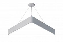 Светильник светодиодный Geometria ЭРА Delta SPO-152-W-40K-048 48Вт 4000К 3500Лм IP40 800*800*80 белый подвесной  (Б0050576)