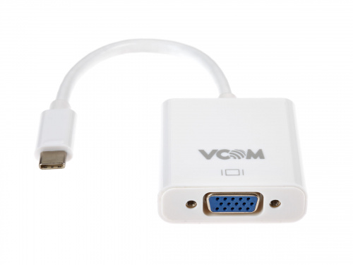 Кабель-адаптер USB 3.1 Type-Cm --> VGA(f) 1080@60Hz, 10Gbps , 0,15m VCOM <CU421> (1/72) Кабель-адаптер USB 3.1 Type-Cm --> VGA(f) 1080@60Hz, 10Gbps , 0,15m VCOM <CU421> (1/72)