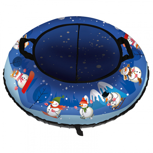 Санки надувные "Ватрушка" 0,75 м Снеговики new (1/5) (998427)