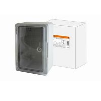 Бокс пластиковый ЩМП-0-6, прозр., крышка ABS, IP65, -45 до +75 С, навесной, (500x400x180) TDM (1) (SQ0933-0206)