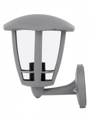 Светильник садово-парковый TDM "СИТИ" НБУ 07-60-003 У1 6-ти гранник настенный вверх серый (1/8) (SQ0330-1324) фото 7
