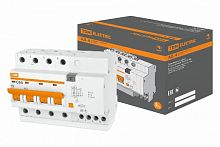 Диф.автомат АД-4 4Р 63А 30мА TDM (SQ0221-0010)