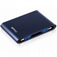 Внешний HDD  Siliсon Power  2 TB  A80  Armor синий, 2.5", USB 3.0 (SP020TBPHDA80S3B)