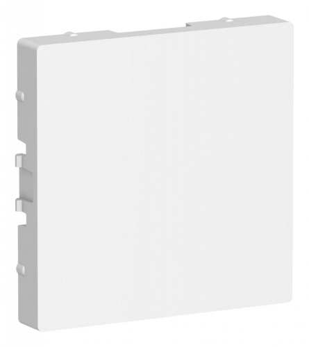 Заглушка ATLASDESIGN бел. без суппорта для многопостовых рамок Systeme Electric ATN000109 (1/5)