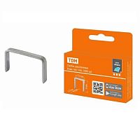 Скобы TDM закаленные 8 мм, тип 140, 1000 шт, "Алмаз" (1/10/100) (SQ1038-0201)