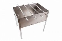 Мангал сборный "ПОХОДНЫЙ" в пленке с шампурами СОКОЛ (1/10) (62-0005)