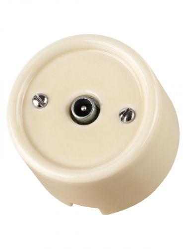 Розетка TDM TV проходная сл. кость «Болонь» (1/72) (SQ1820-0354) фото 6