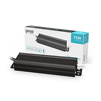 Блок питания GAUSS Basic для светодиодной ленты 12V 75W IP67 1/20 (BT523)