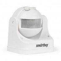 Датчик движения SMARTBUY инфракрасный настенный 1200Вт, 180гр., до 12м, IP44 (sbl-ms-009) (1/50)
