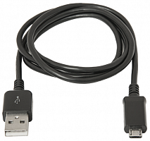 Кабель DEFENDER USB08-03H USB2.0, AM-MicroBM, 1м, черный (1/50/400) (87473)
