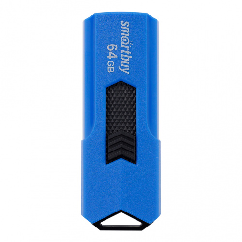 Флеш-накопитель USB  64GB  Smart Buy  Stream  синий (SB64GBST-B)