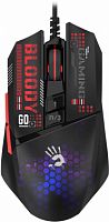 Мышь проводная игровая A4TECH Bloody W60 Max Mini (12000dpi) USB (9but) черный (1/20)