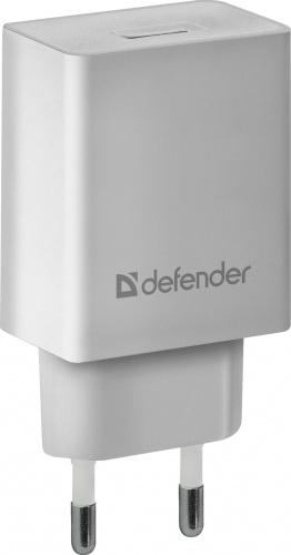 Блок питания сетевой 1 USB DEFENDER UPA-21, 5V/2.1А, белый (1/50) (83571) фото 3