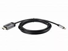 Кабель-переходник USB3.1 Type-C(M)--> HDMI A(m) 4K@60Hz, 1.8m, TELECOM <TCC008T-1.8M> (1/200)
