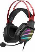 Наушники с микрофоном A4Tech Bloody G560 черный/красный 2м мониторные оголовье (G560 SPORTS RED) (1/10)