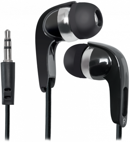Наушники внутриканальные DEFENDER Basic 610 вакуумные, шнур 1.1 м, черные (1/50) (63610) фото 2