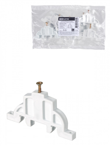 Суппорт-держатель ЭУИ для кабель-канала 100х40 (10 шт.) TDM (10/600) (SQ0402-0140) Суппорт-держатель ЭУИ для кабель-канала 100х40 (10 шт.) TDM (10/600) (SQ0402-0140)