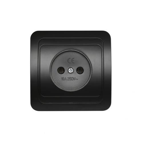 Розетка SMARTBUY скрытая установка, 1-местная без заземления 10А черная "Марс" (SBE-02b-10-S1-N-c) Розетка SMARTBUY скрытая установка, 1-местная без заземления 10А черная "Марс" (SBE-02b-10-S1-N-c)