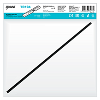 Шинопровод GAUSS накладной 2м черный (с адаптером питания и заглушкой) 1/20 (TR104)