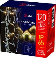 Гирлянда светодиодная ЭРА ERAPS-BK2 бахрома 2x1 м холодный белый свет 120 LED (1/10) (Б0051891)