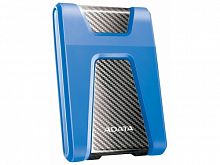 Внешний яВнешний HDD A-Data  2 TB  HD650 синий, 2.5", USB 3.0 (AHD650-2TU31-CBL)