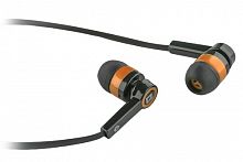 Наушники внутриканальные DEFENDER Pulse-420, вакуумная, регулят. громк., шнур 1.2 м, оранжевая (1/80) (63420)