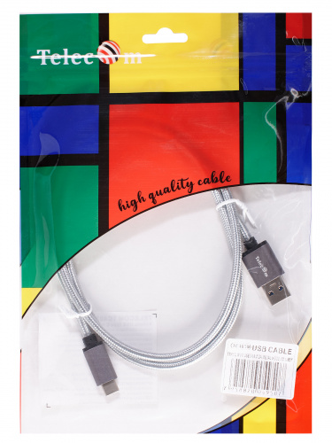Кабель-переходник USB 3.1 Type-C(M)--> USB 3.0 Am, 1метр TELECOM <TC403M-1M> (1/250) фото 2 Кабель-переходник USB 3.1 Type-C(M)--> USB 3.0 Am, 1метр TELECOM <TC403M-1M> (1/250) фото 2