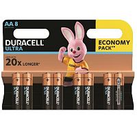 Элемент питания DURACELL  LR6  BL8 ULTRA POWER  (8/96/18240) (Б0038763)