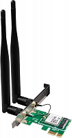 PCI Express адаптер TENDA E12, AC1200, 2,4 ГГц до 300 Мбит/с, 5 ГГц до 867 Мбит/с (1/40)
