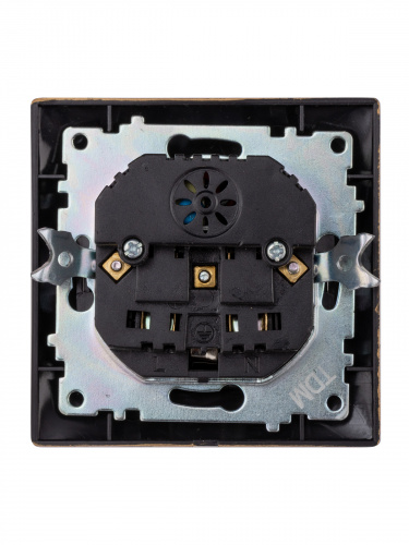 Розетка 2П+З 16А 250В + 2 USB порта 2,1А 5В старинная бронза с/у, "Лама" (1/96) TDM (SQ1815-0772) фото 3 Розетка 2П+З 16А 250В + 2 USB порта 2,1А 5В старинная бронза с/у, "Лама" (1/96) TDM (SQ1815-0772) фото 3