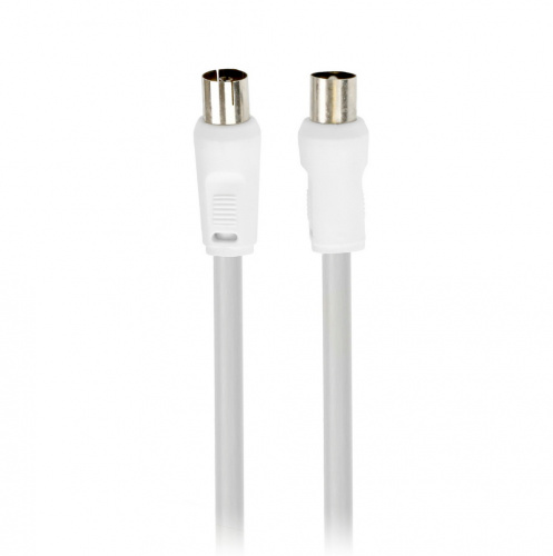 Кабель антенный удлинительный SMARTBUY, разъемы M-F, белый, длина 1,8 м (KTV231) (1/125) (K-TV231-125) Кабель антенный удлинительный SMARTBUY, разъемы M-F, белый, длина 1,8 м (KTV231) (1/125) (K-TV231-125)